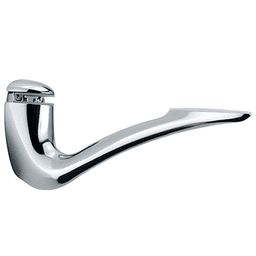 9" x 7-1/32" Shelf Bracket, Polished Chrome Finish