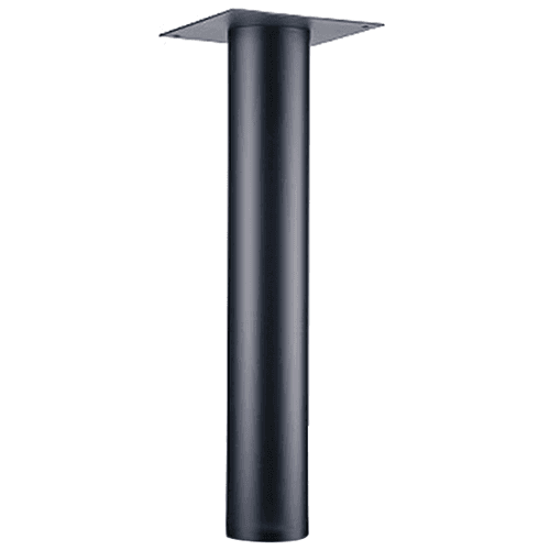 6" Diameter x 28-1/2" High Table Leg, Matte Black
