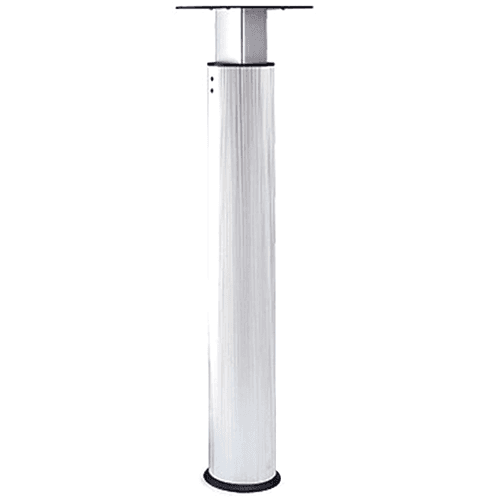 4-13/16" Diameter Kyros Table Leg, Satin Aluminum