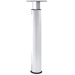 4-13/16" Diameter Kyros Table Leg, Satin Aluminum