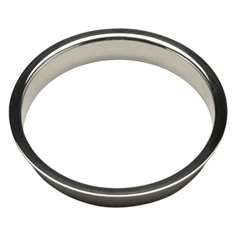 6" Trash Grommet for 6" Hole, Polished Stainless Steel
