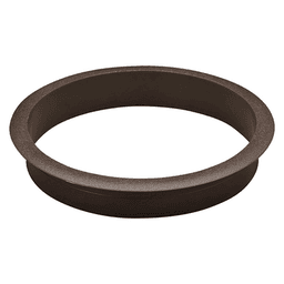 6-3/4" Trash Management Grommet for 6" Hole, Walnut Brown