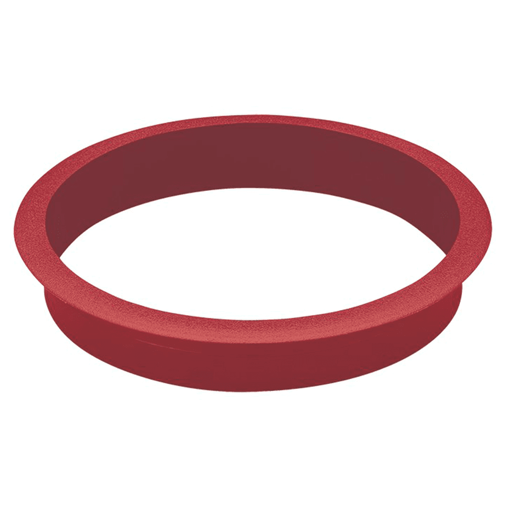 6-3/4" Trash Management Grommet for 6" Hole, Hazmat Red