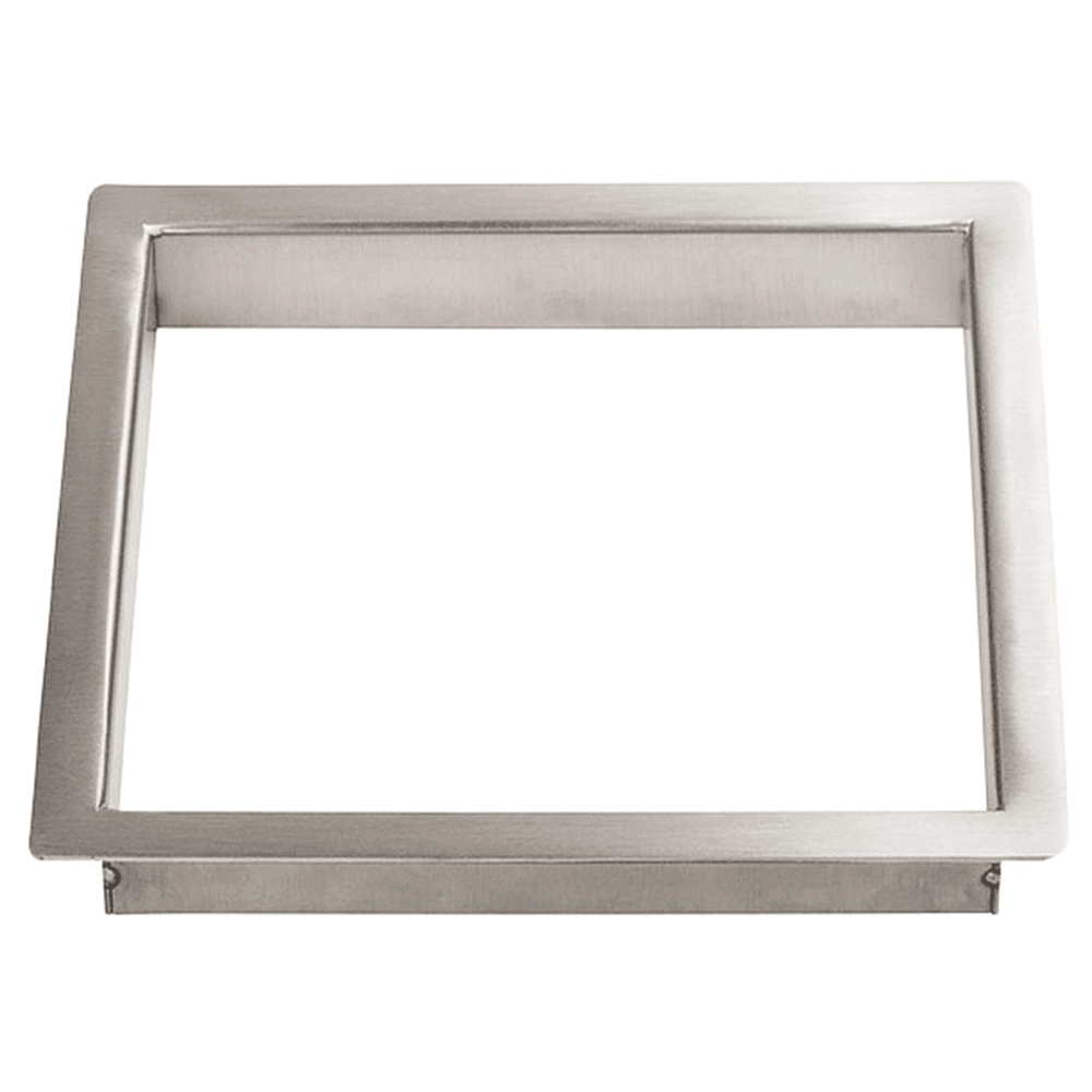 6" Trash Grommet for 6" Hole, Satin Stainless Steel