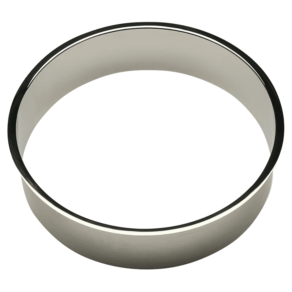 12-13/16" Trash Grommet for 12" Hole, Polished Stainless Steel