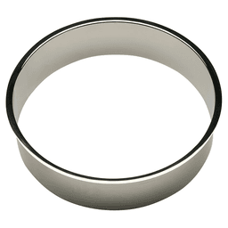 12-13/16" Trash Grommet for 12" Hole, Polished Stainless Steel