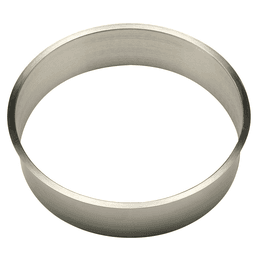12-13/16" Trash Grommet for 12" Hole, Satin Stainless Steel
