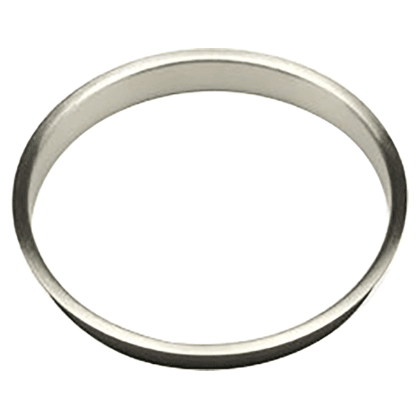 8-5/8" Metal Trash Grommet, Satin Stainless Steel
