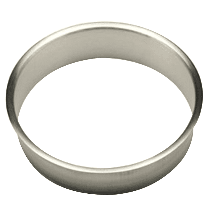 2" Trash Grommet for 8" Hole, Satin Stainless Steel