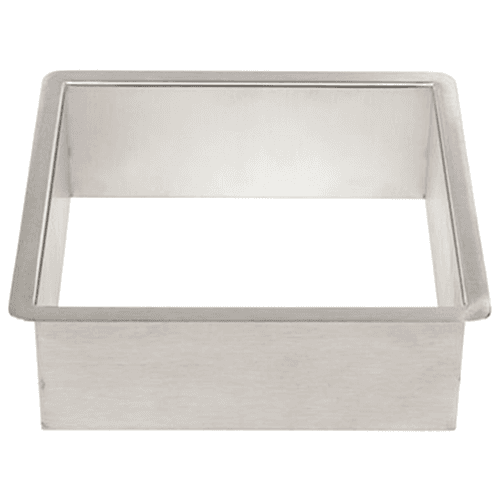 9" Trash Grommet Liner for 8" Hole, Satin Stainless Steel, 3" Liner Depth