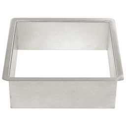 9" Trash Grommet Liner for 8" Hole, Satin Stainless Steel, 3" Liner Depth