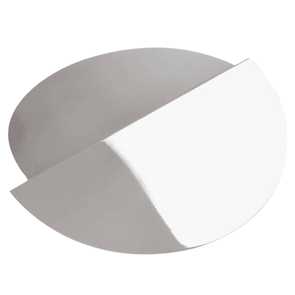 6-3/4" Trash Grommet Lid for 6" Hole, Polished Stainless Steel