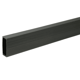 1' - 6' Large J-Shape Wire Manager, Matte Black