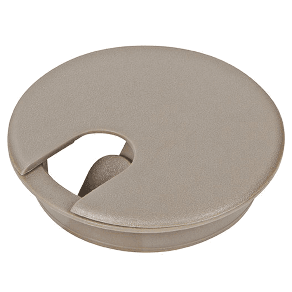 3-1/2" Grommet Cap and Liner Set for 3" Hole, Pecan