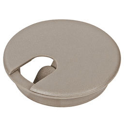 3-1/2" Grommet Cap and Liner Set for 3" Hole, Pecan