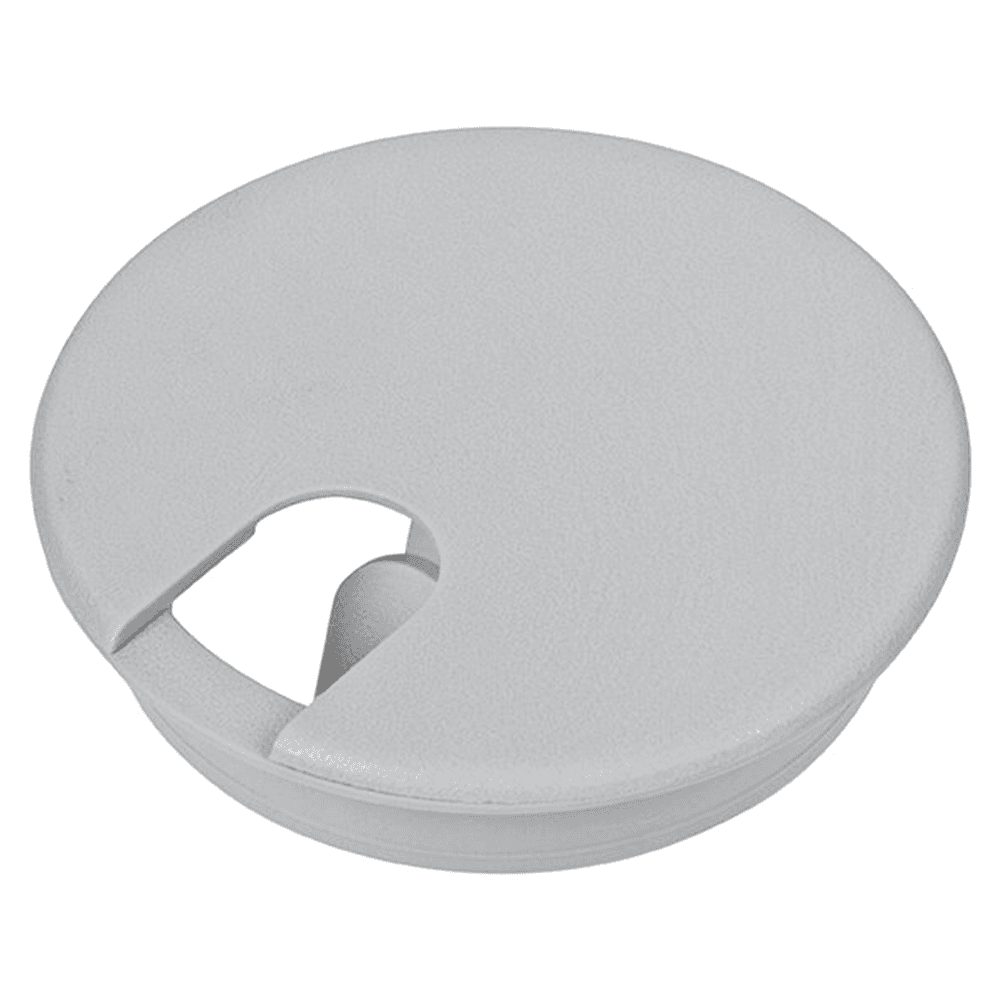 4" Grommet Set for 3-1/2" Hole, Light Gray