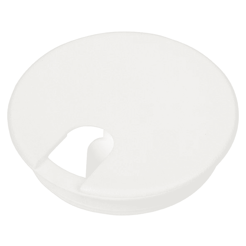 4" Grommet Set for 3-1/2" Hole, White