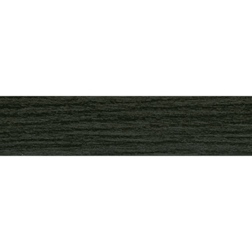 PVC Edgebanding, Color 30204Y Black Riftwood with Fine Grain Embossing, 0.018" Thick 15/16" x 600' Roll