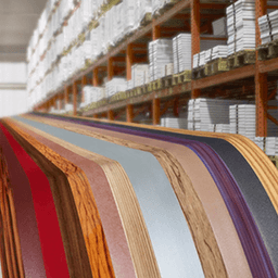 Doellken PVC Edgebanding 9378 Brite White, 0.018" Thick, 15/16" x 600' Roll