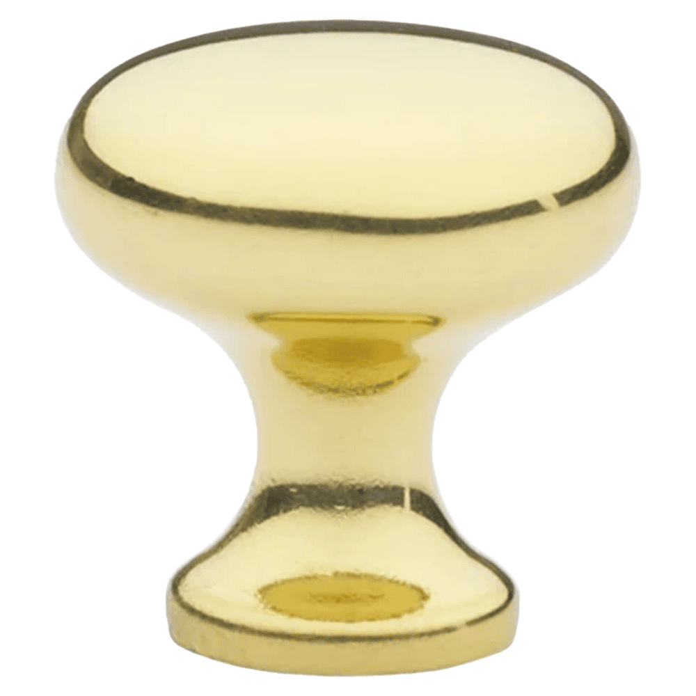 1" Providence Cabinet Knob, Polished Brass