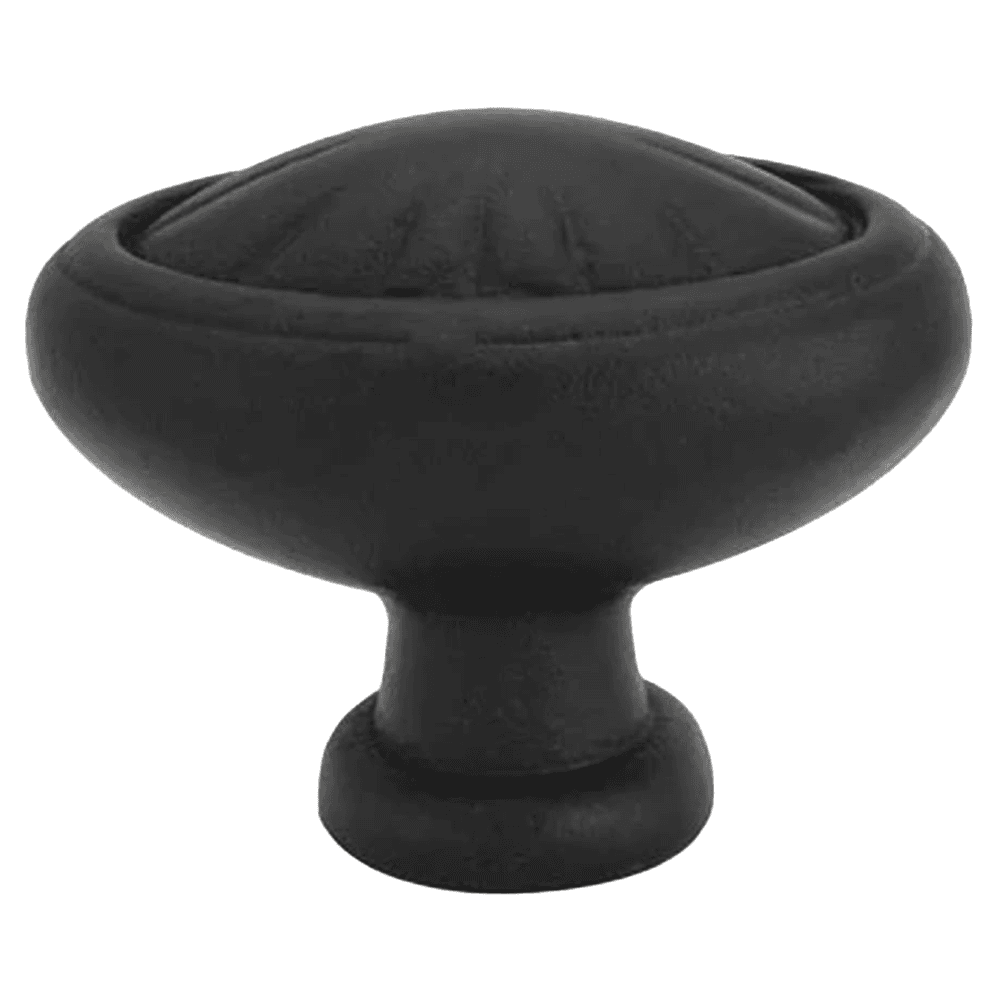 1" Tuscany Bronze Egg Cabinet Knob, Flat Black Bronze
