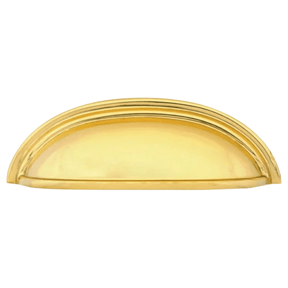3" Cup Cabinet Pull, Satin Nickel