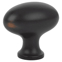 1-3/4" Egg Cabinet Knob, Oil Rubbed Bronze