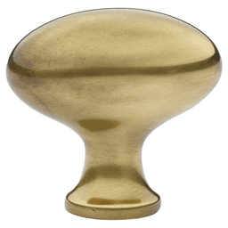 1-3/4" Egg Cabinet Knob, French Antique