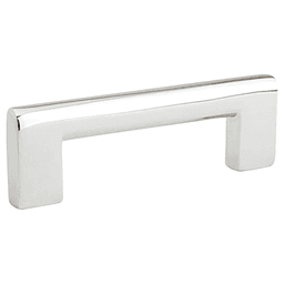 6" Trail Cabinet Pull, Polished Nickel