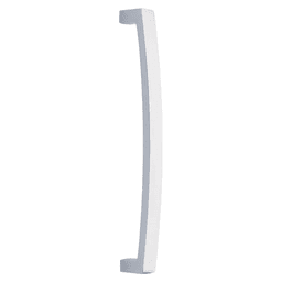 12" Bauhaus Appliance Pull, Polished Chrome