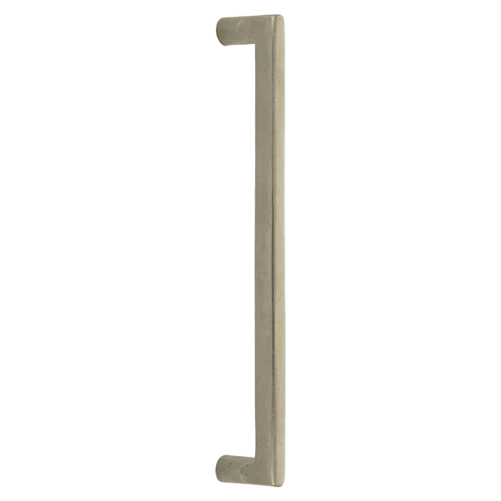 18" Rail Bronze Appliance Pull, Tumbled White Bronze