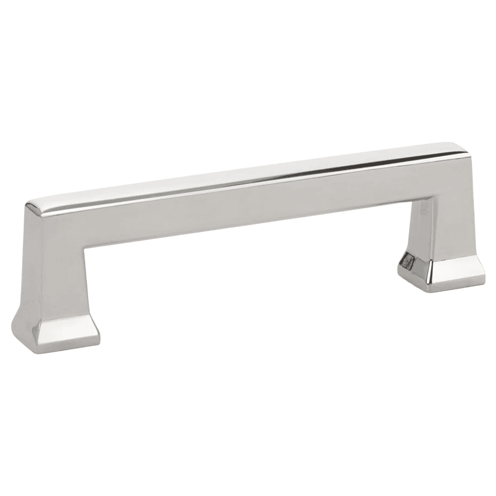 3-1/2" Alexander Cabinet Pull, Polished Nickel