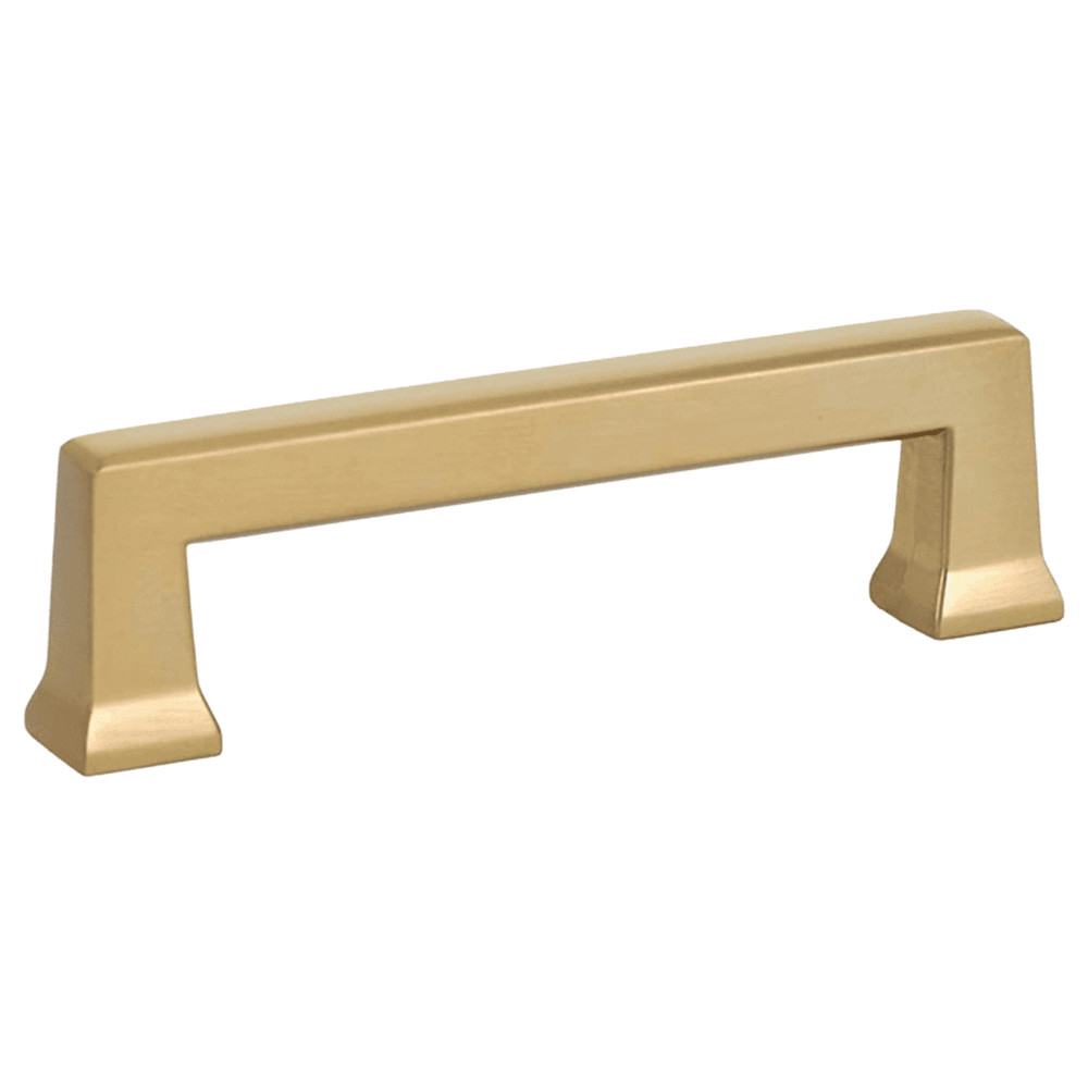 3-1/2" Alexander Cabinet Pull, Satin Brass