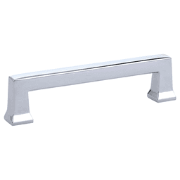 4" Alexander Cabinet Pull, Polished Chrome
