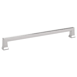 8" Alexander Cabinet Pull, Polished Nickel