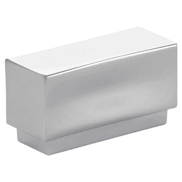 1-5/8" Cinder Cabinet Knob, Polished Chrome