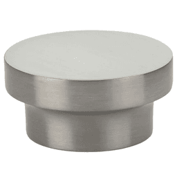 1-3/8" District Cabinet Knob, Satin Nickel