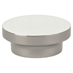 1-5/8" District Cabinet Knob, Polished Nickel