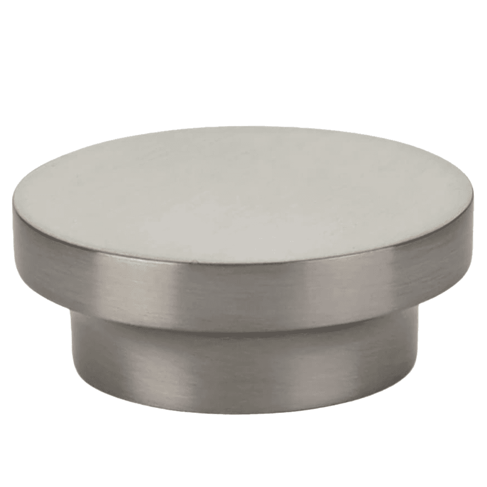 1-5/8" District Cabinet Knob, Satin Nickel