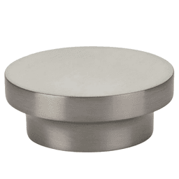 1-5/8" District Cabinet Knob, Satin Nickel
