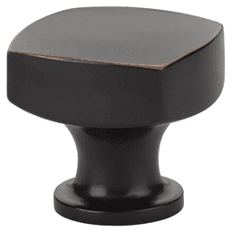1-1/4" Freestone Cabinet Knob, Oil Rubbed Bronze