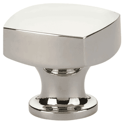 1-1/4" Freestone Cabinet Knob, Polished Nickel