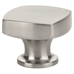 1-1/2" Freestone Cabinet Knob, Satin Nickel