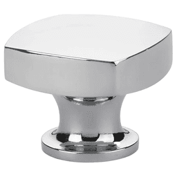 1-1/2" Freestone Cabinet Knob, Polished Chrome