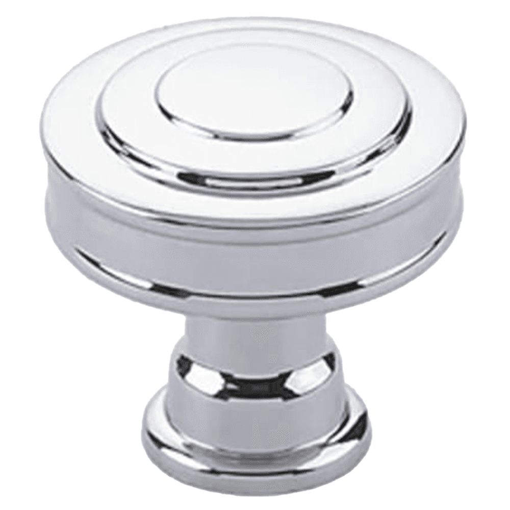 1-1/4" Glendon Cabinet Knob, Polished Chrome