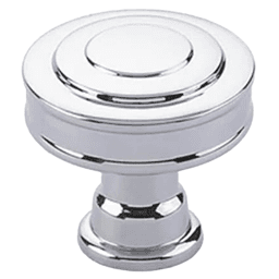 1-1/4" Glendon Cabinet Knob, Polished Chrome