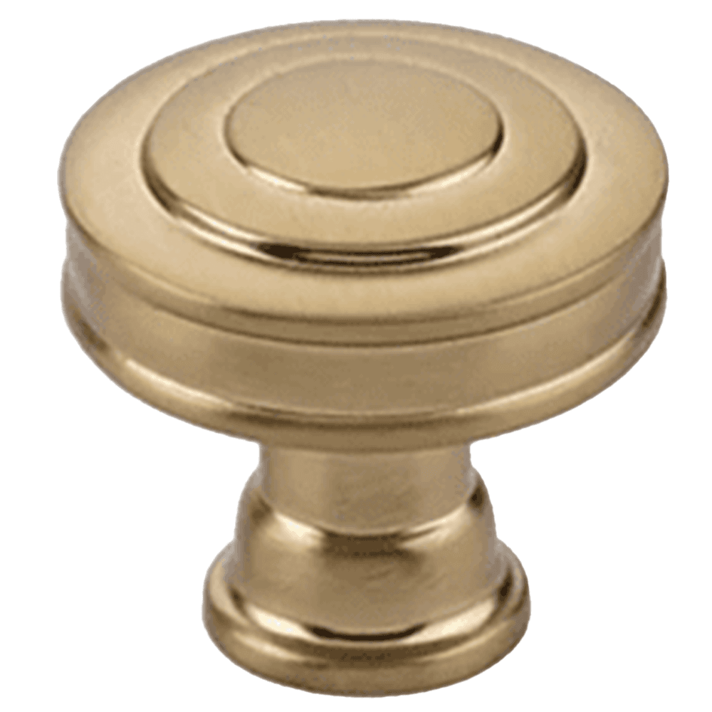 1-1/4" Glendon Cabinet Knob, Satin Brass