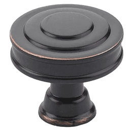1-5/8" Glendon Cabinet Knob, Oil Rubbed Bronze