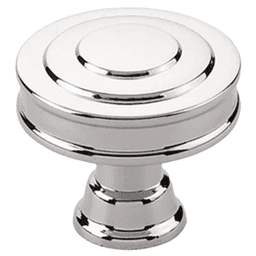1-5/8" Glendon Cabinet Knob, Polished Nickel