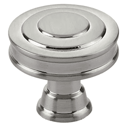 1-5/8" Glendon Cabinet Knob, Satin Nickel